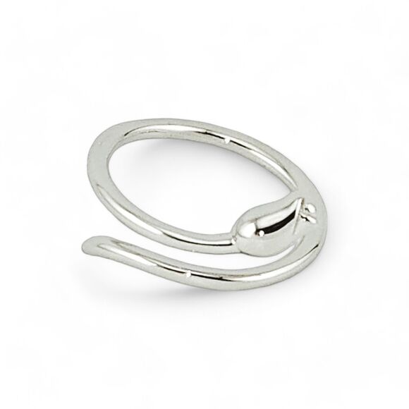 Sterling Silver 925 Rose Ring - Picture 2 of 5